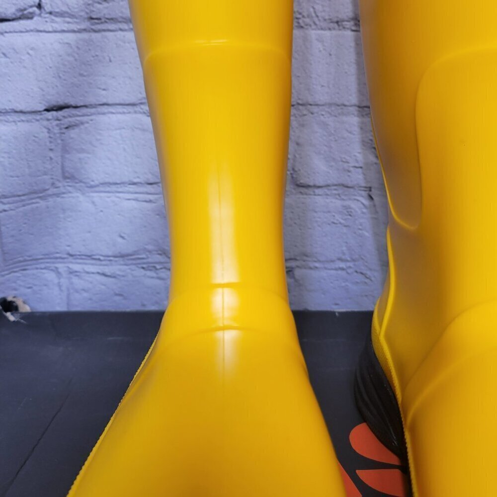 Bass Outdoor Womens Yellow Waterproof Rain Boots - Picture 5 of 7